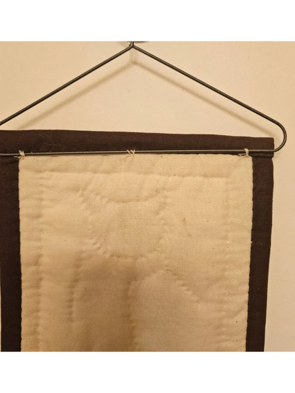 Owl Wall Hanging Quilted Screech Owl With Hanger 11.5